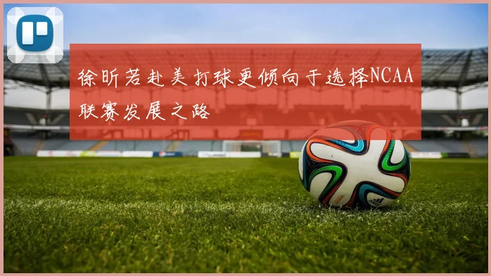 徐昕若赴美打球更倾向于选择NCAA联赛发展之路